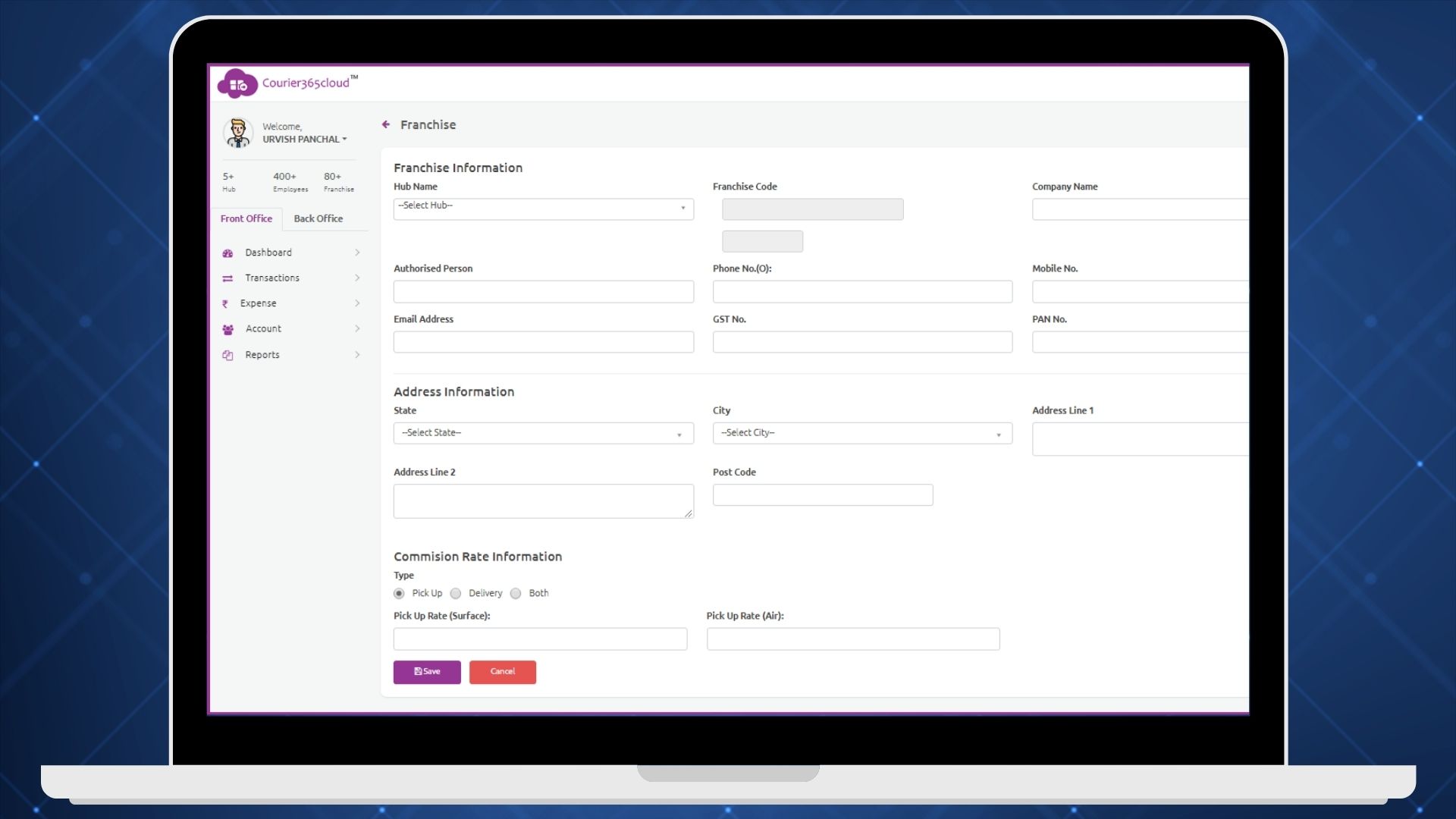 Portfolio Screen Shot