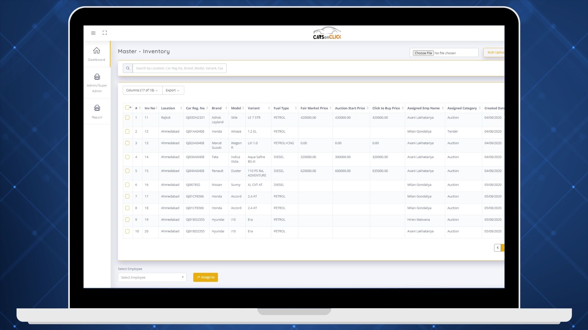Portfolio Screen Shot