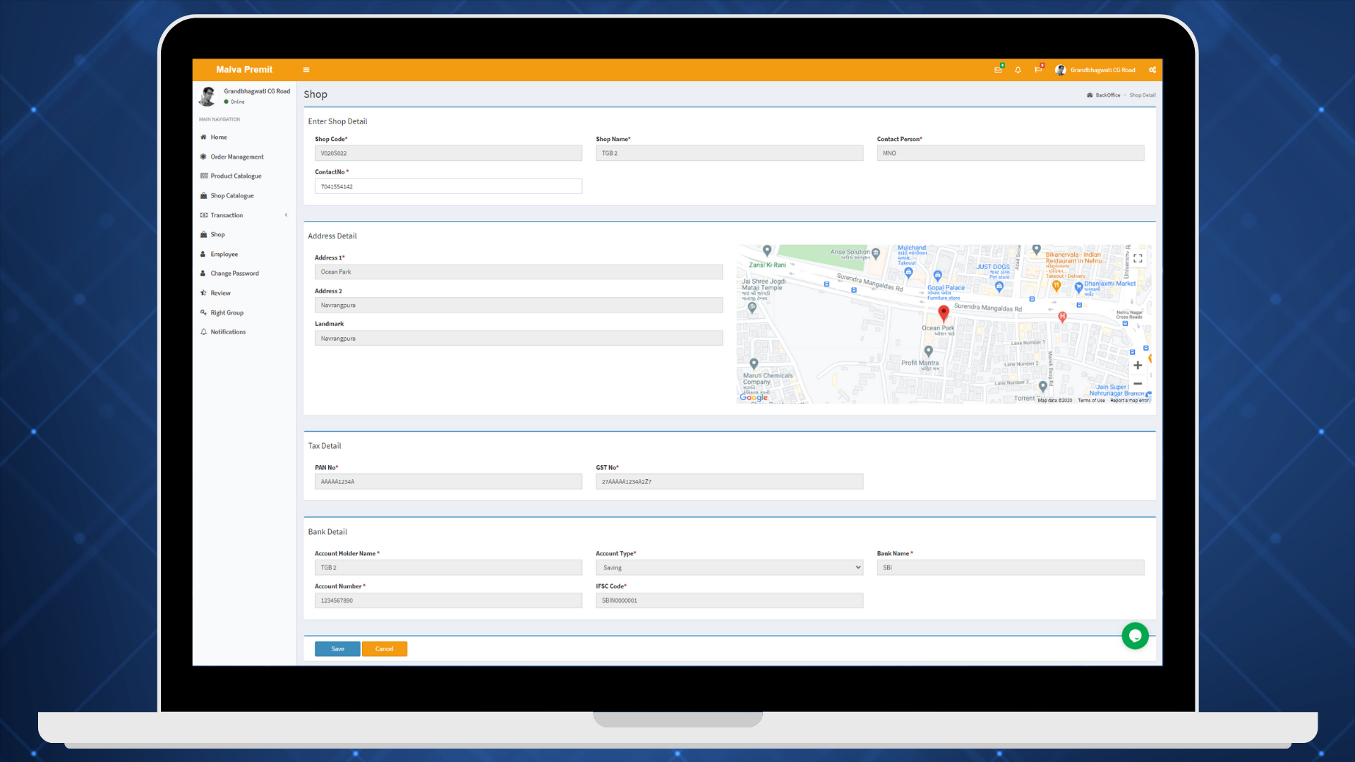 Portfolio Screen Shot