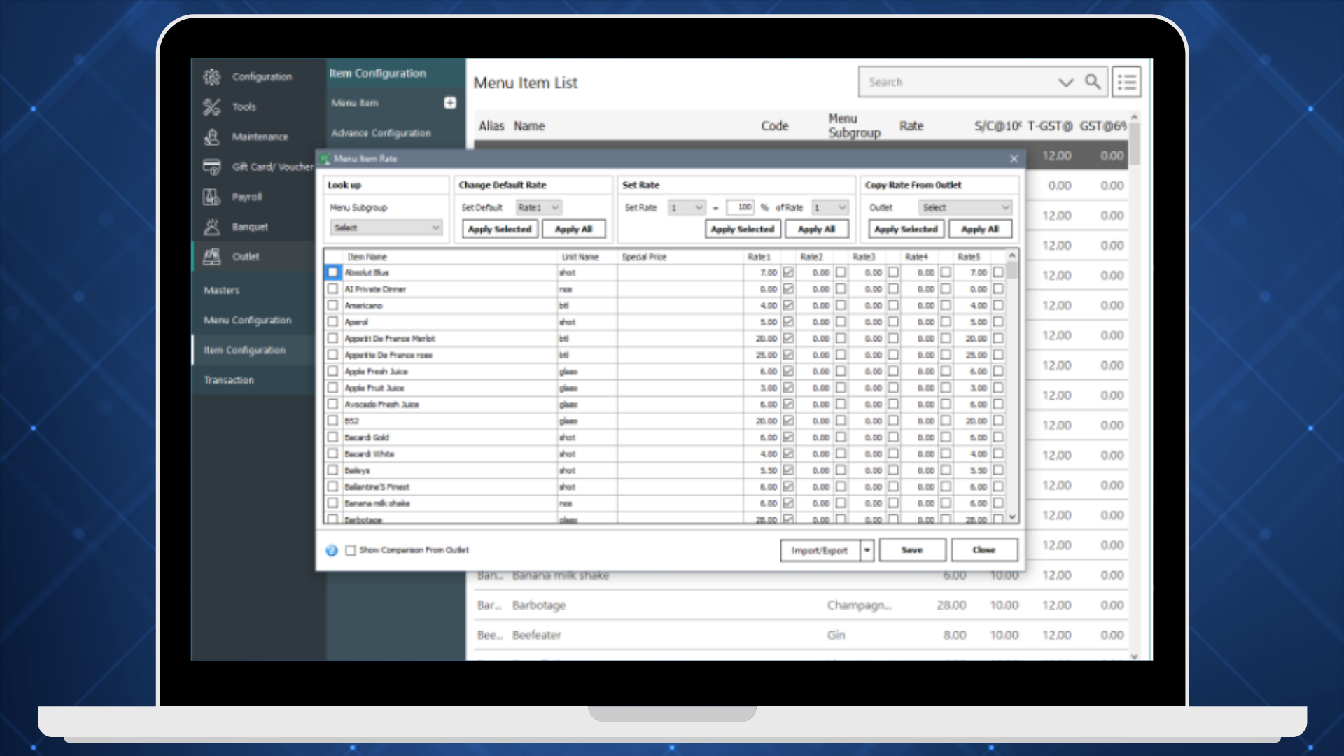 Portfolio Screen Shot