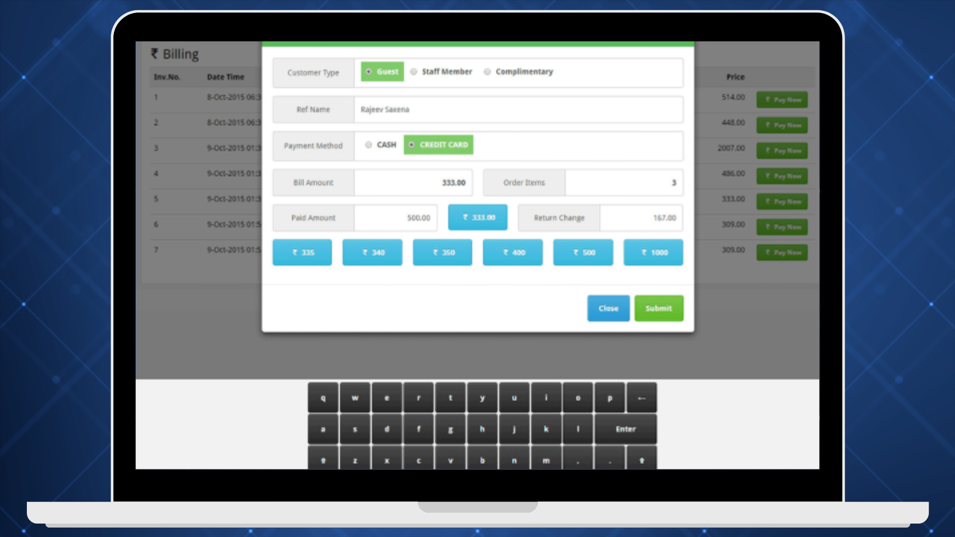 Portfolio Screen Shot