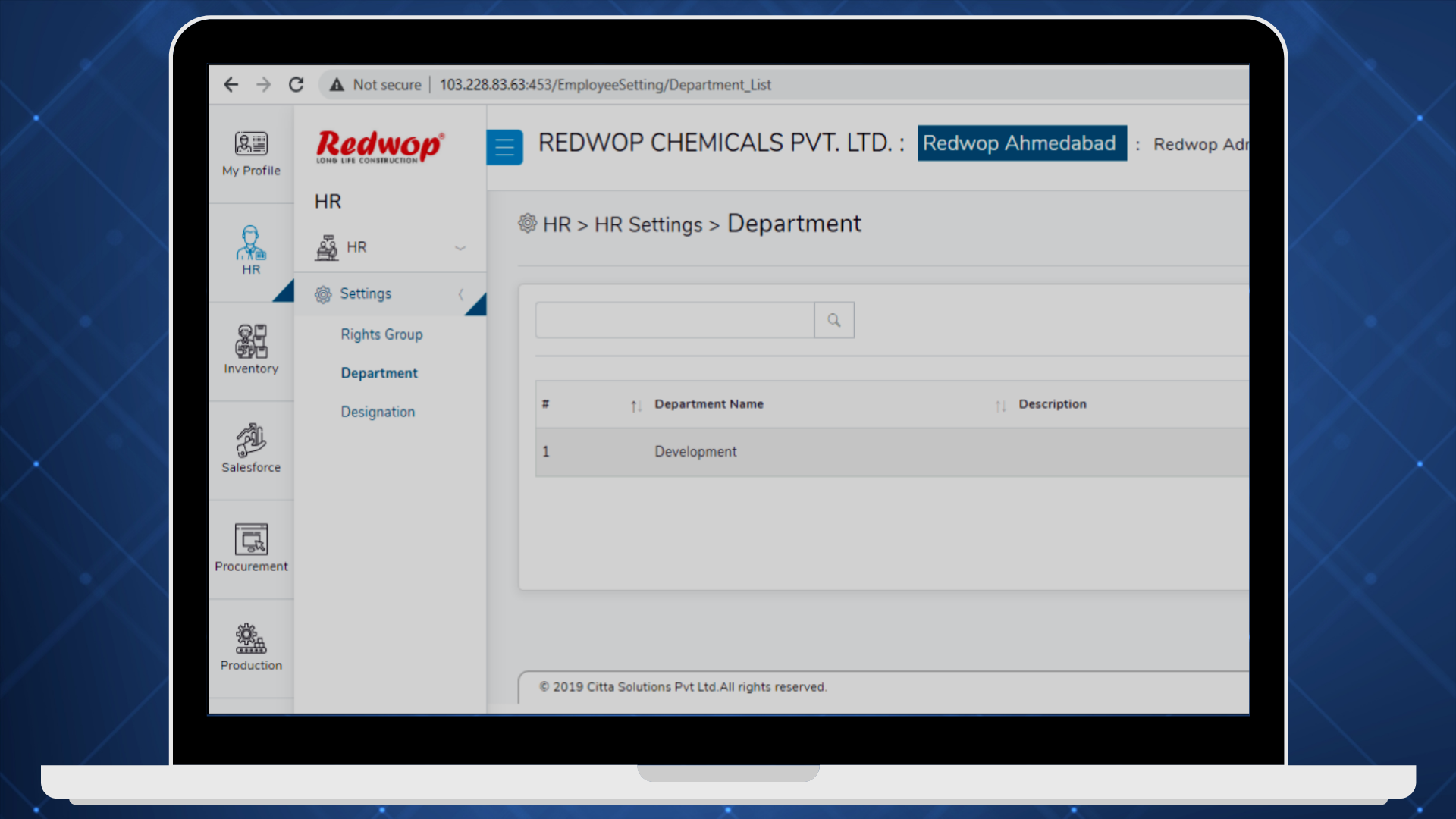 Portfolio Screen Shot