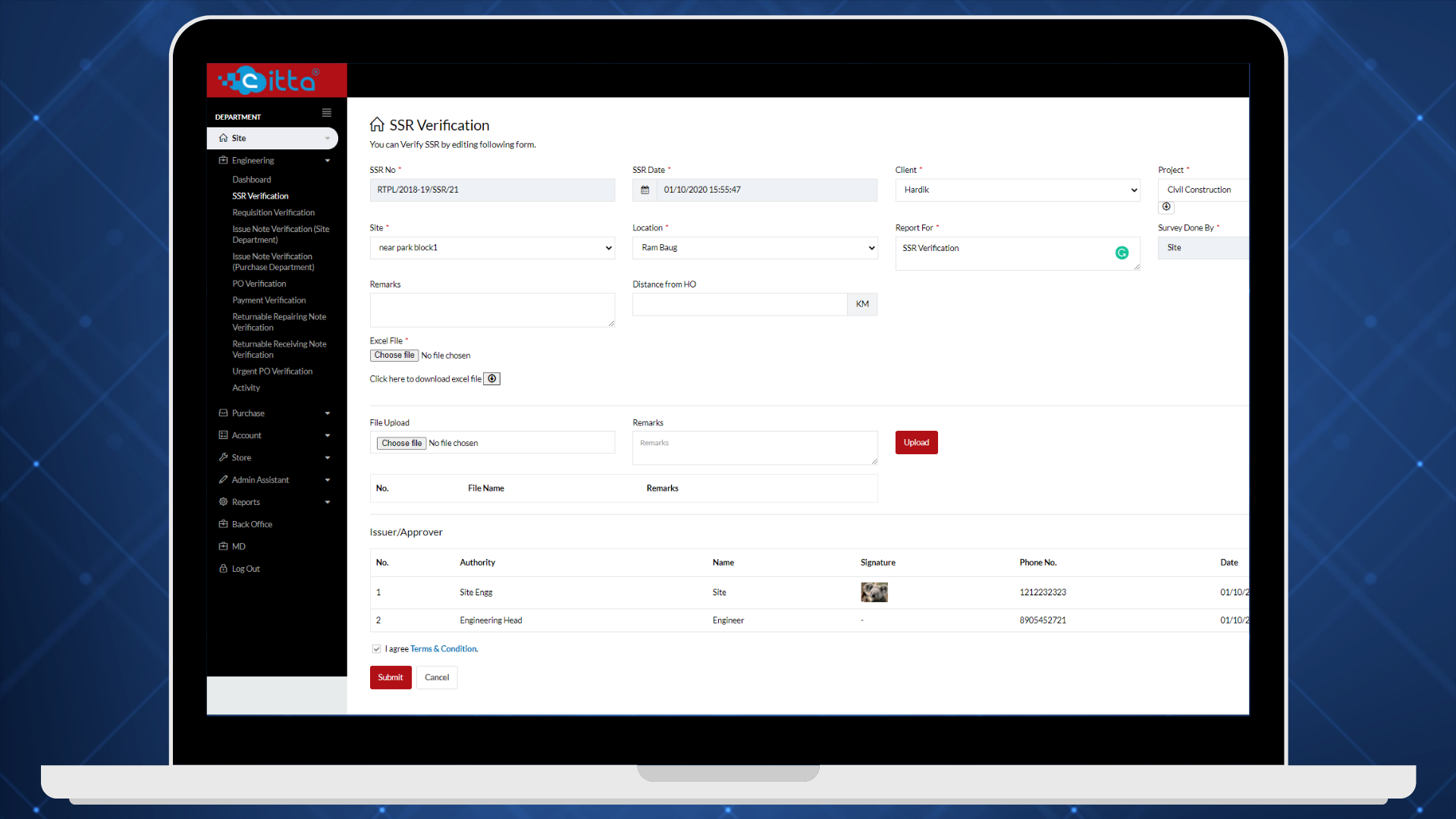 Portfolio Screen Shot