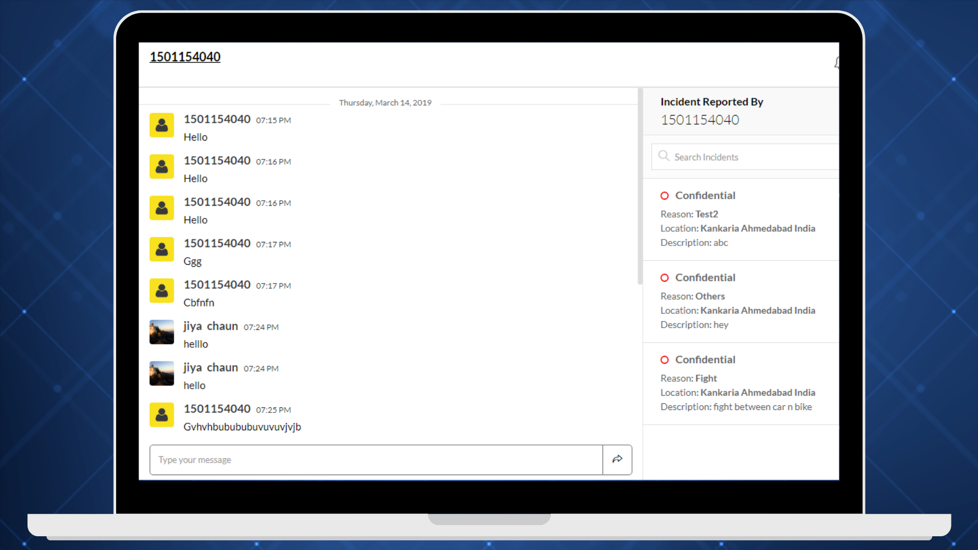 Portfolio Screen Shot