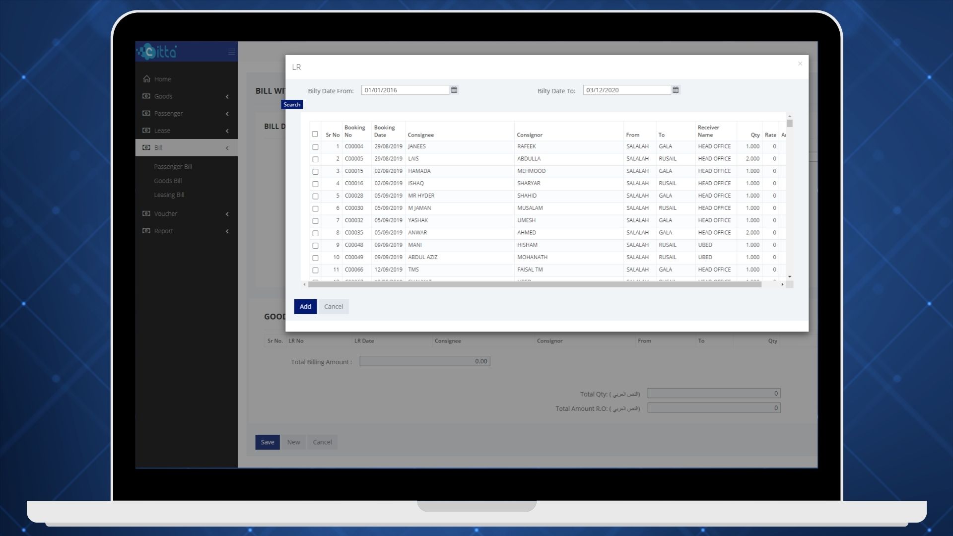 Portfolio Screen Shot