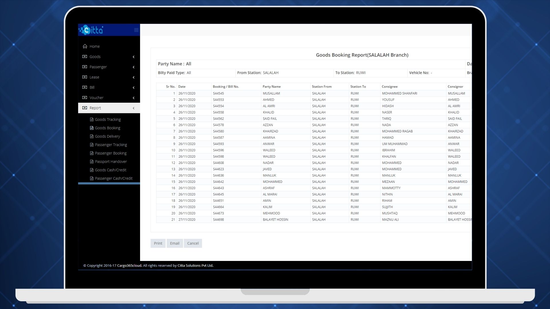 Portfolio Screen Shot