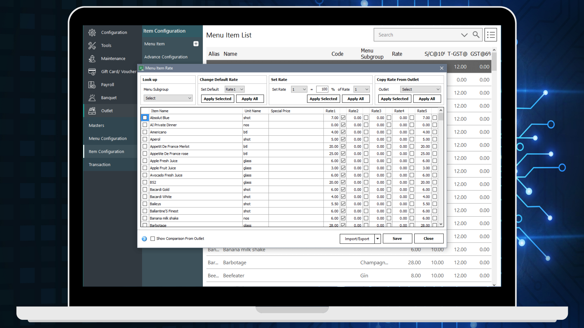 Portfolio Screen Shot