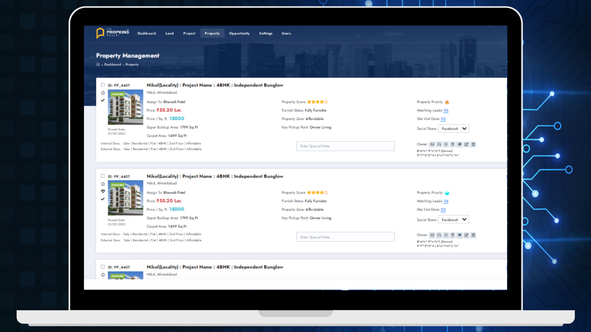 Portfolio Screen Shot
