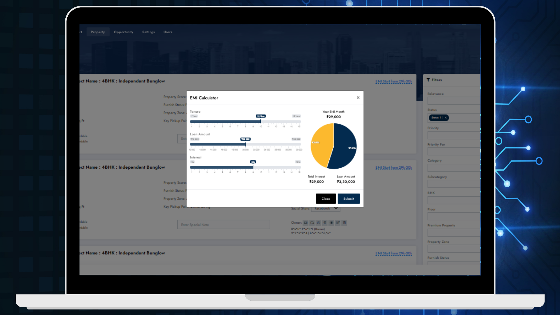Portfolio Screen Shot
