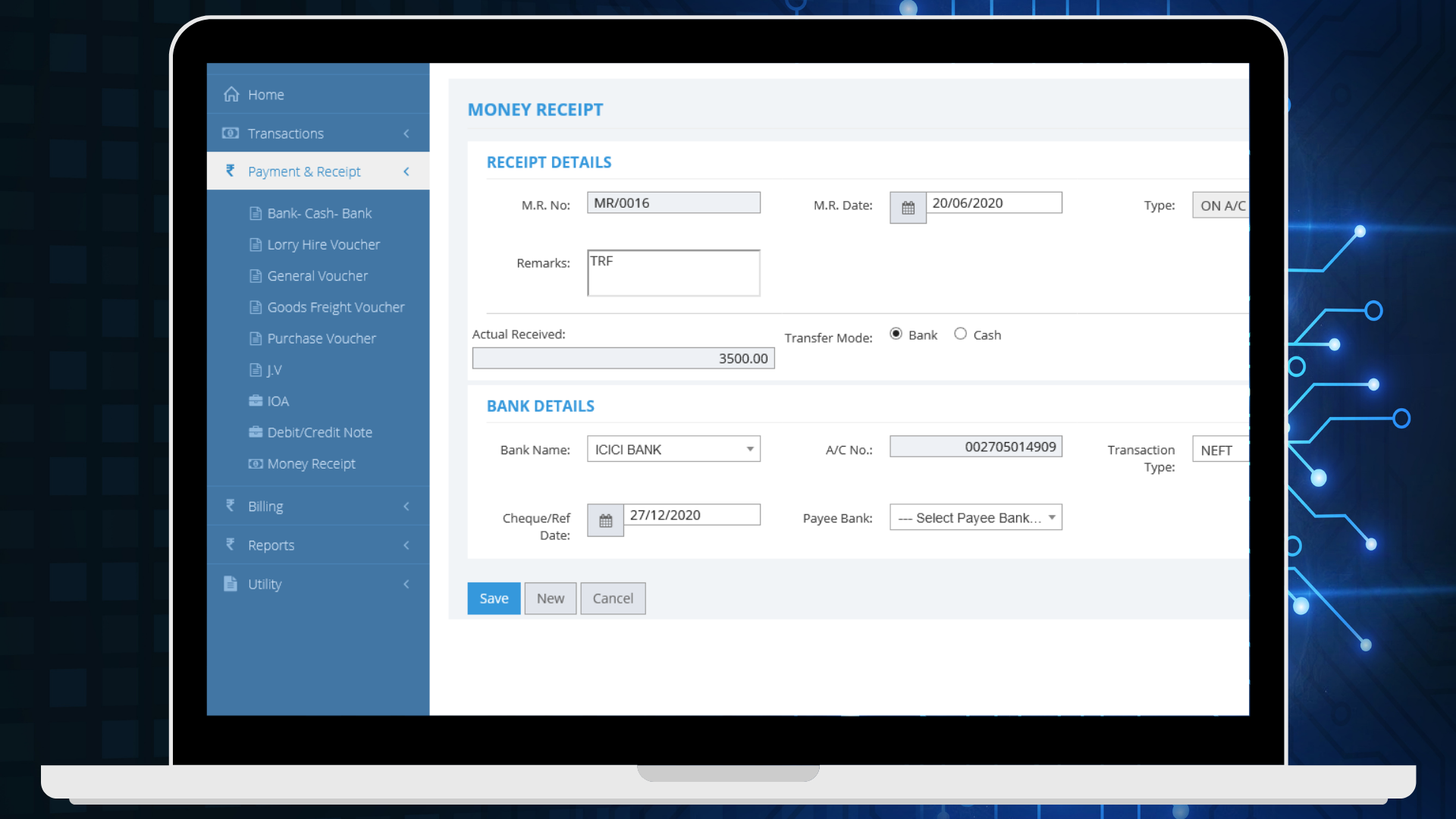 Portfolio Screen Shot
