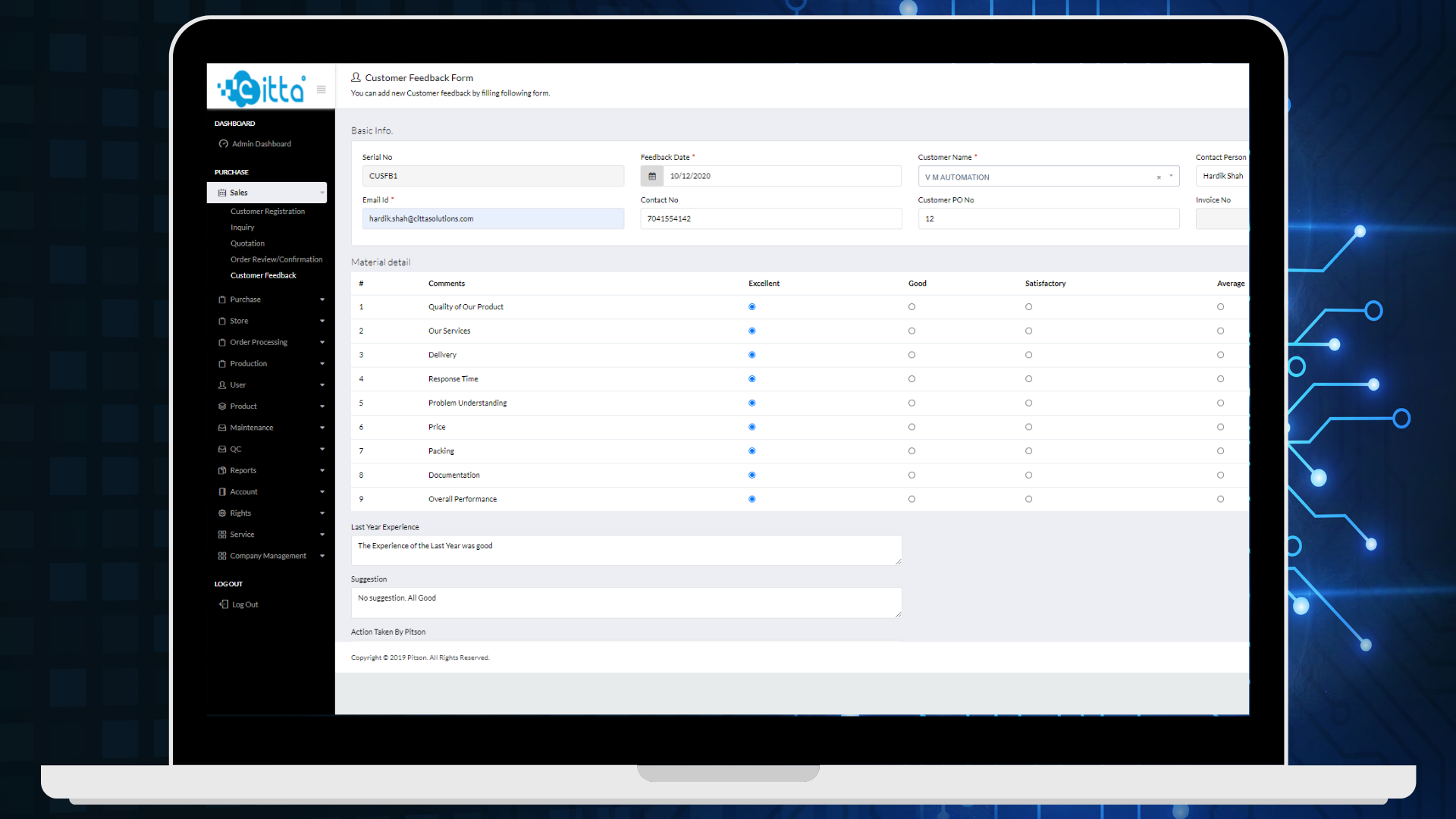 Portfolio Screen Shot