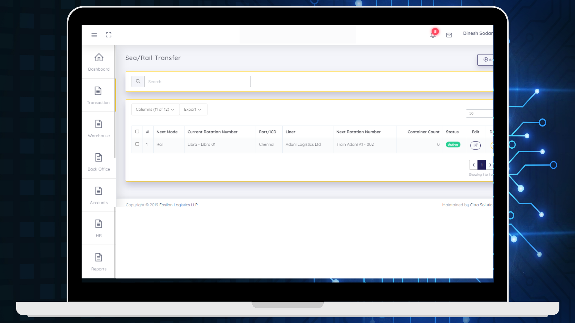 Portfolio Screen Shot