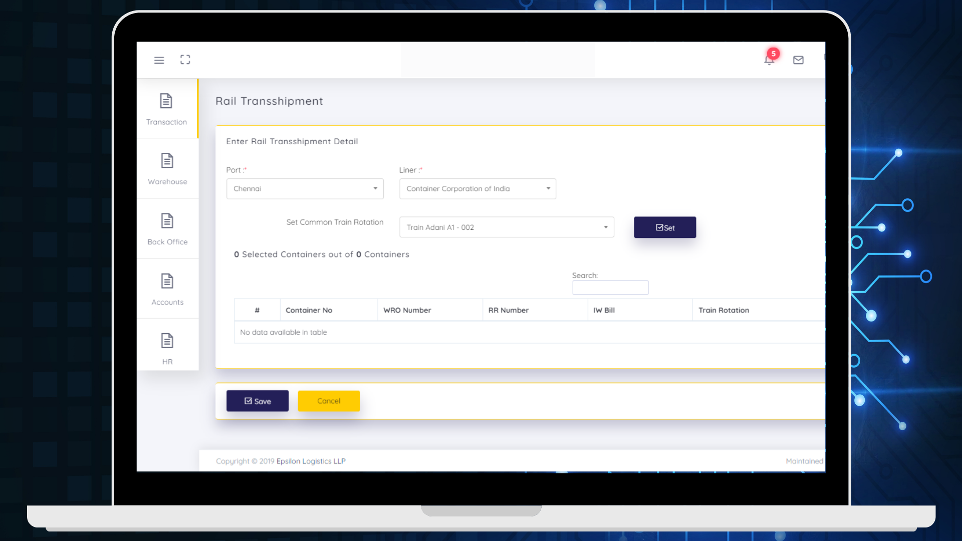 Portfolio Screen Shot