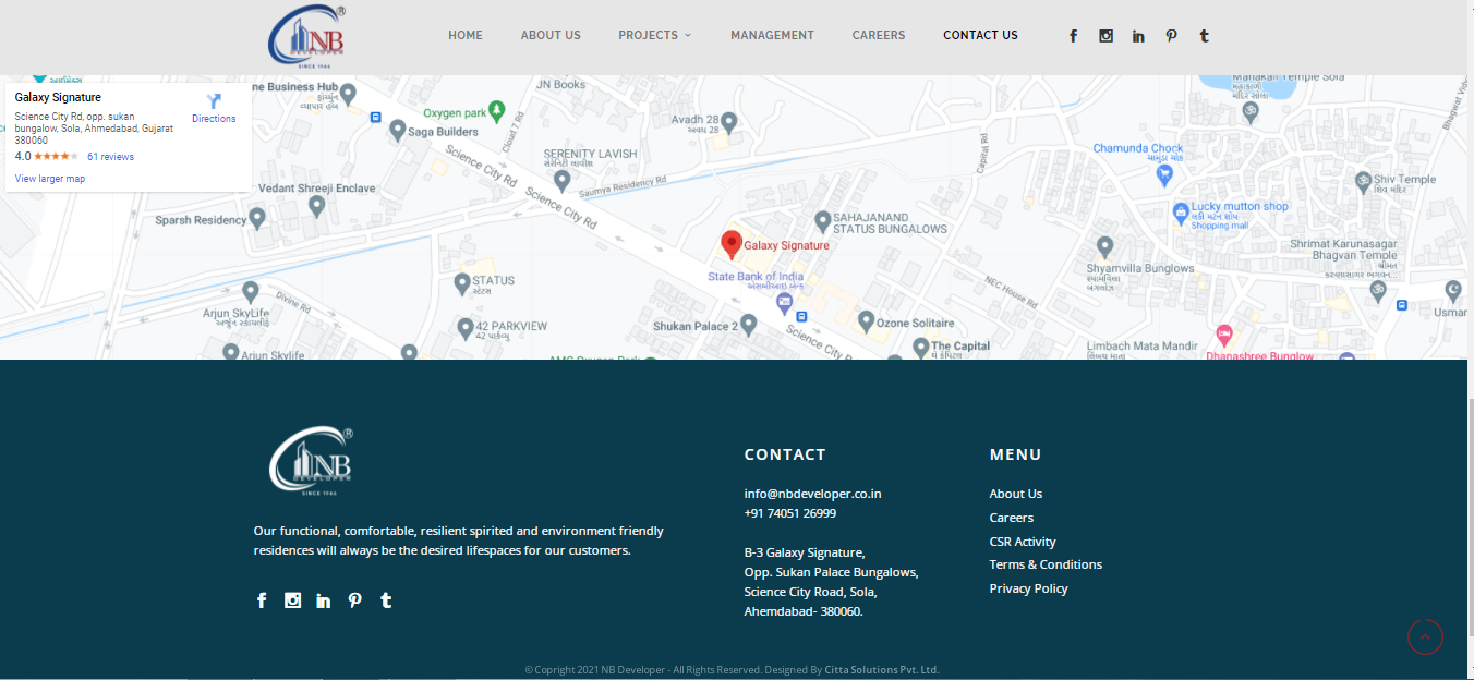 Portfolio Screen Shot